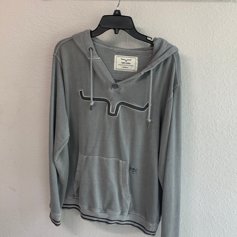 Women’s Kimes Ranch grey hoodie medium